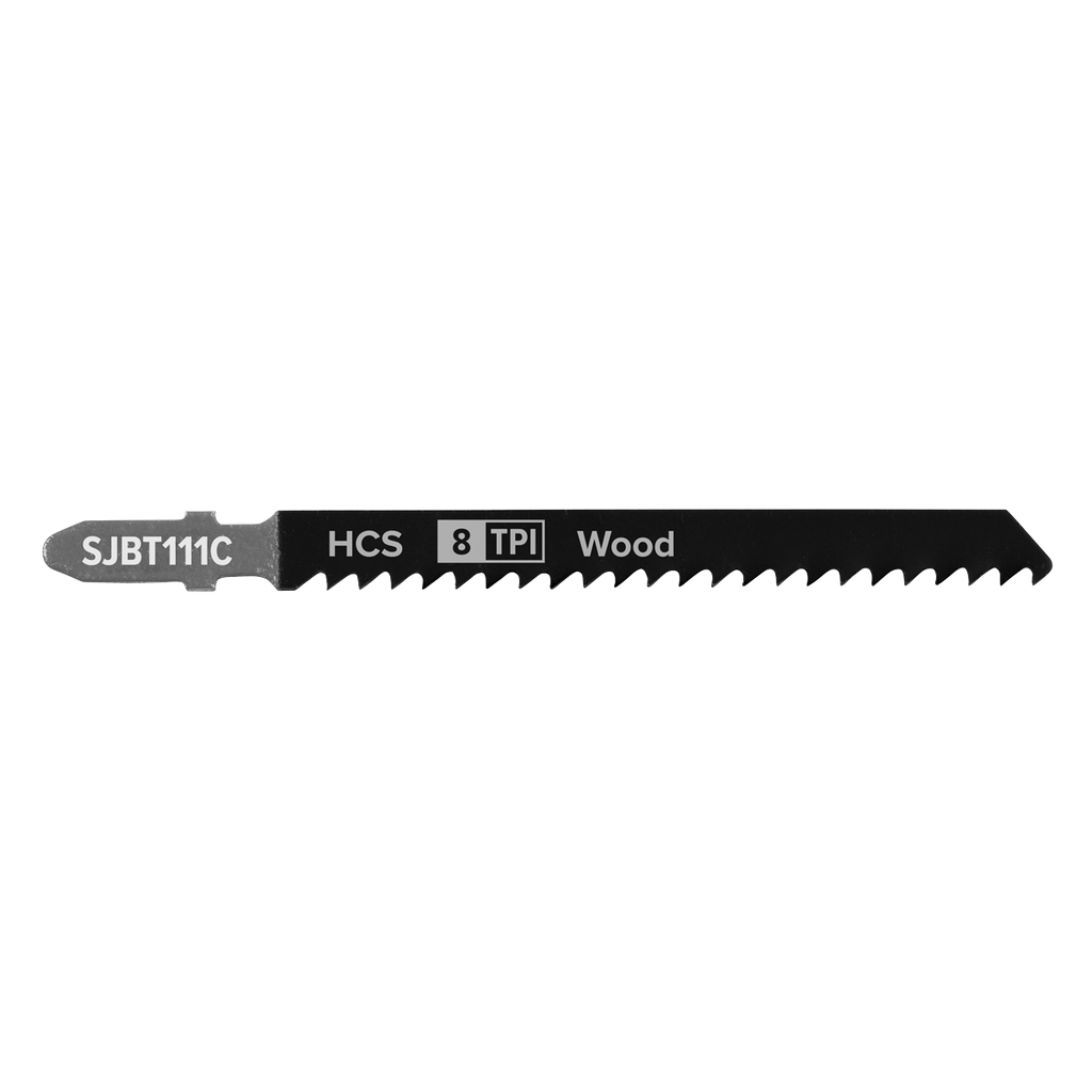 Jigsaw Blade for General Wood 100mm 8tpi - Pack of 5 SJBT111C