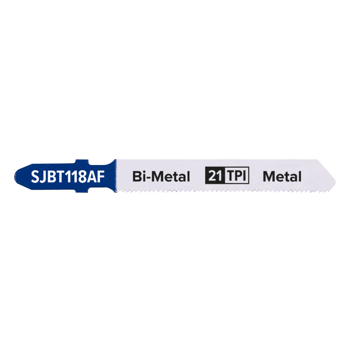 Jigsaw Blade for Metal 75mm 21tpi - Pack of 5 SJBT118AF