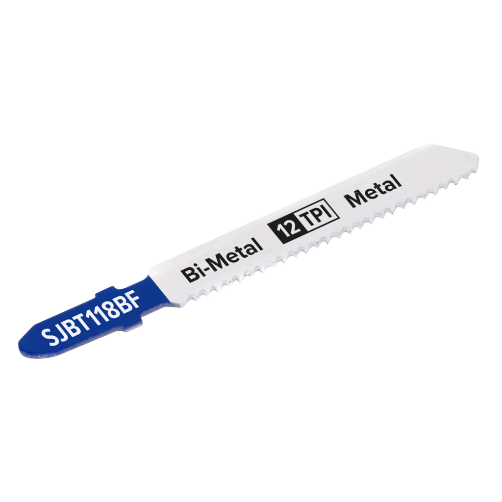 Jigsaw Blade for Metal 75mm 12tpi - Pack of 5 SJBT118BF