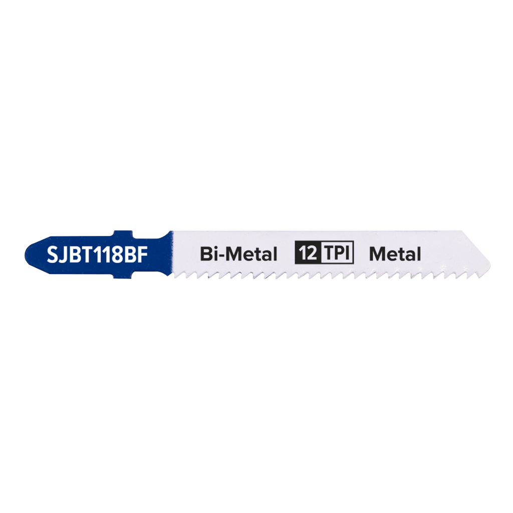 Jigsaw Blade for Metal 75mm 12tpi - Pack of 5 SJBT118BF