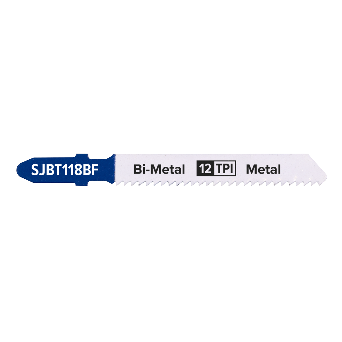 Jigsaw Blade for Metal 75mm 12tpi - Pack of 5 SJBT118BF