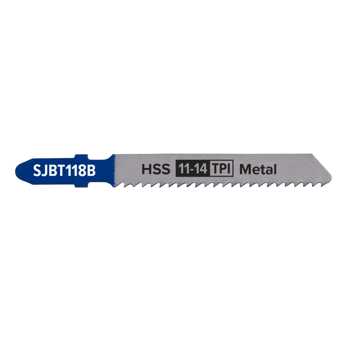 Jigsaw Blade for Metal 92mm 11-14tpi - Pack of 5 SJBT118B