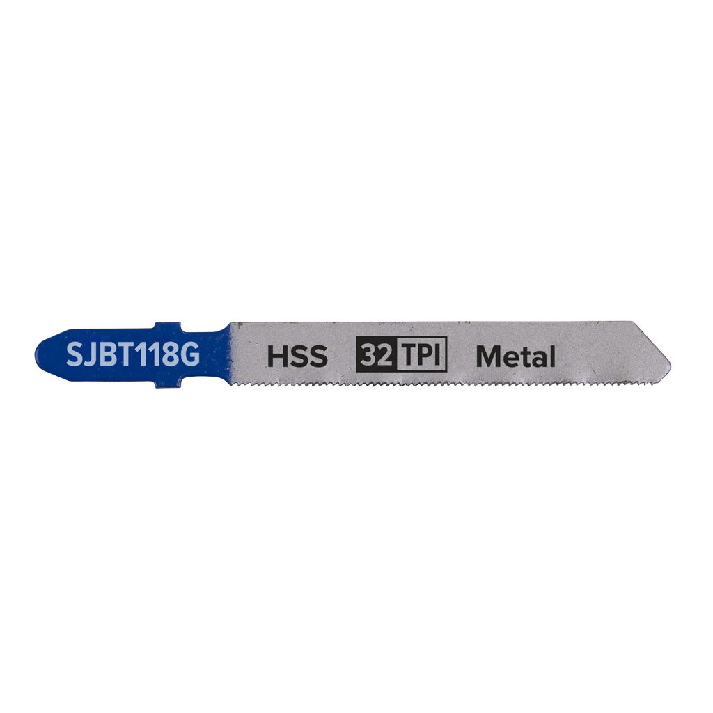 Jigsaw Blade for Metal 75mm 32tpi - Pack of 5 SJBT118G