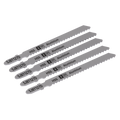 Jigsaw Blade for Aluminium 100mm 8tpi - Pack of 5 SJBT127D