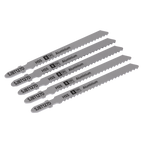 Jigsaw Blade for Aluminium 100mm 8tpi - Pack of 5 SJBT127D