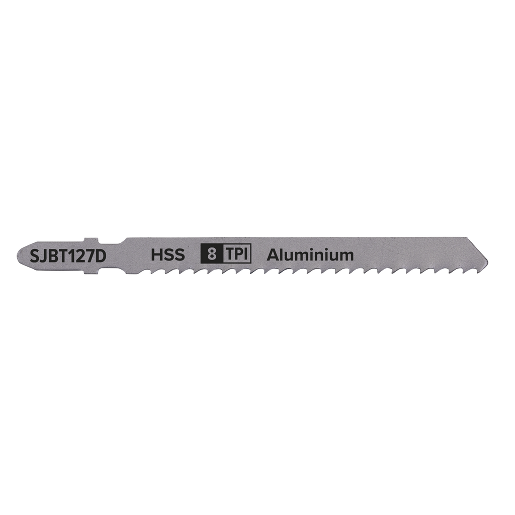 Jigsaw Blade for Aluminium 100mm 8tpi - Pack of 5 SJBT127D
