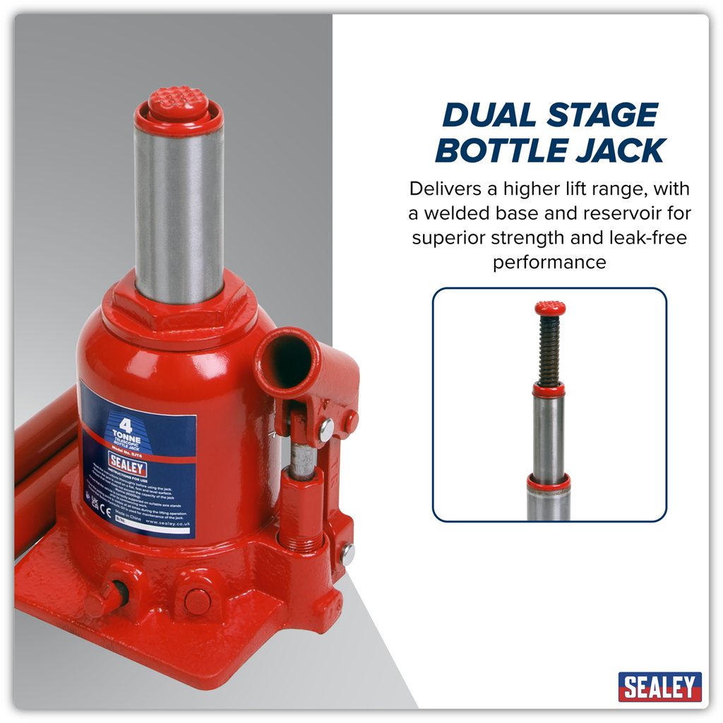 Telescopic Bottle Jack 4 Tonne SJT4