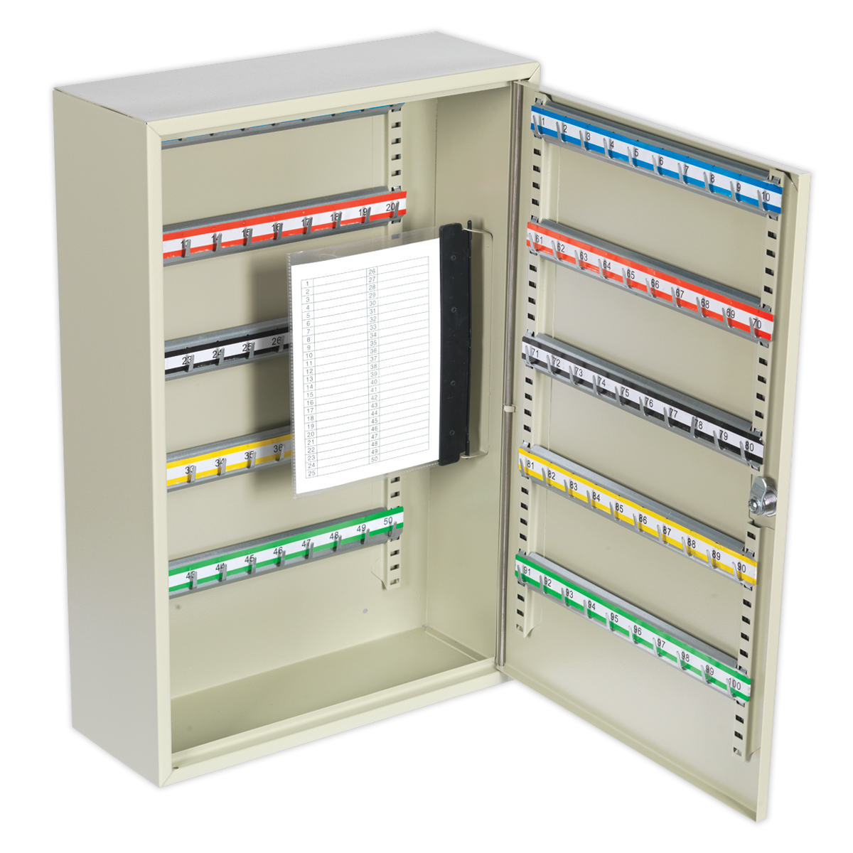 Deep Key Cabinet 100 Key Capacity SKC100D