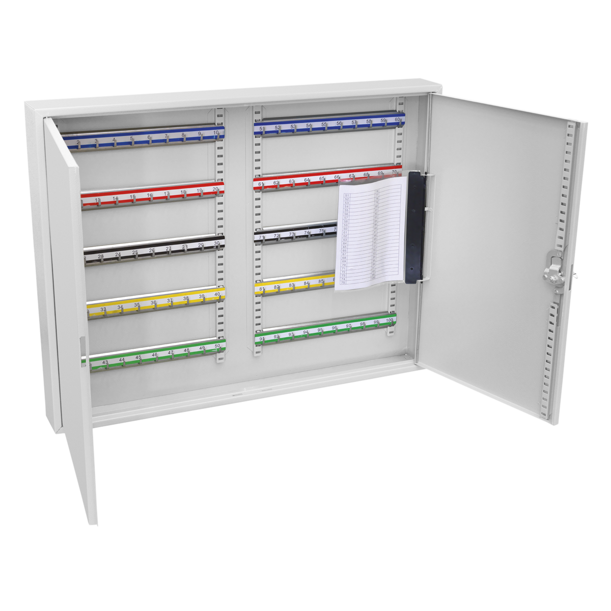 Wide Key Cabinet 100 Key Capacity SKC100W
