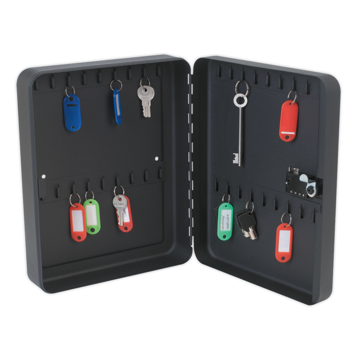 Key Cabinet with Tumbler Lock 36 Key Capacity SKC836
