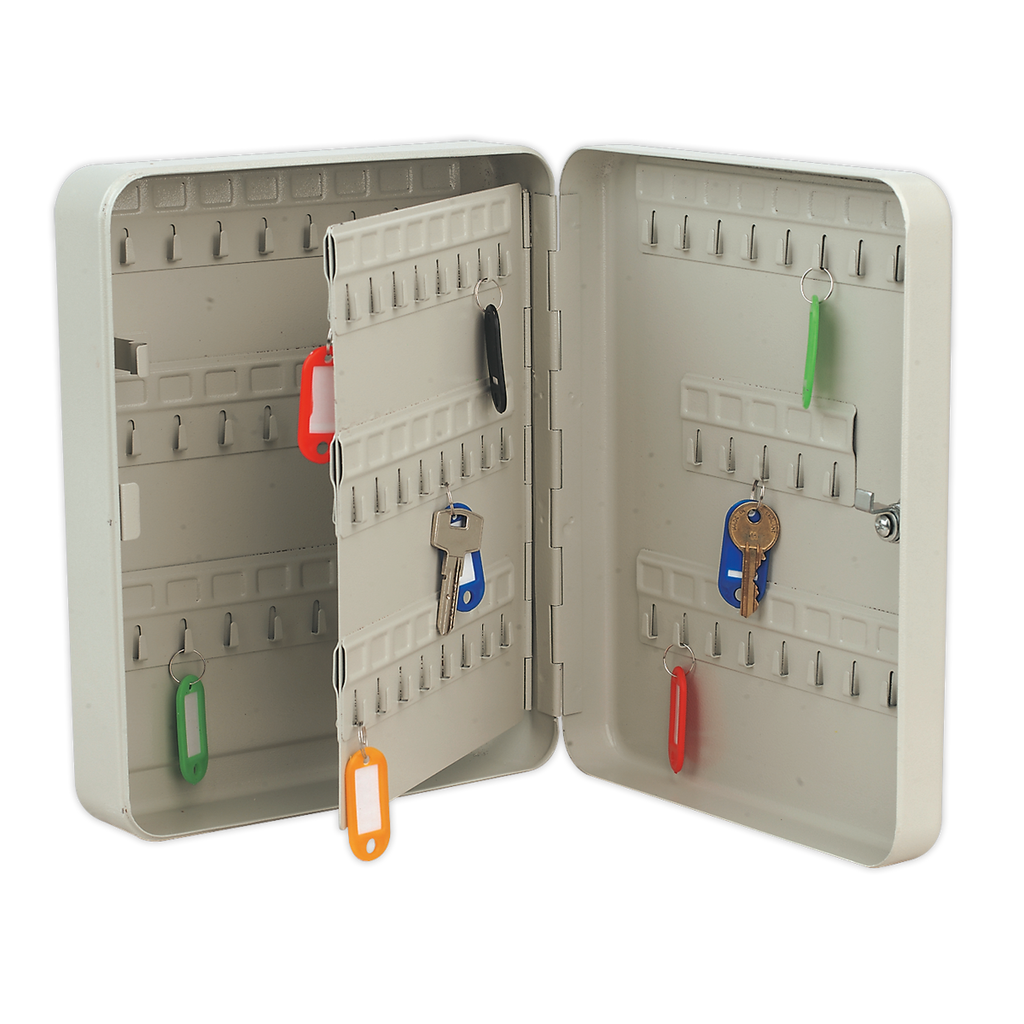 Key Cabinet with 93 Key Tags SKC93