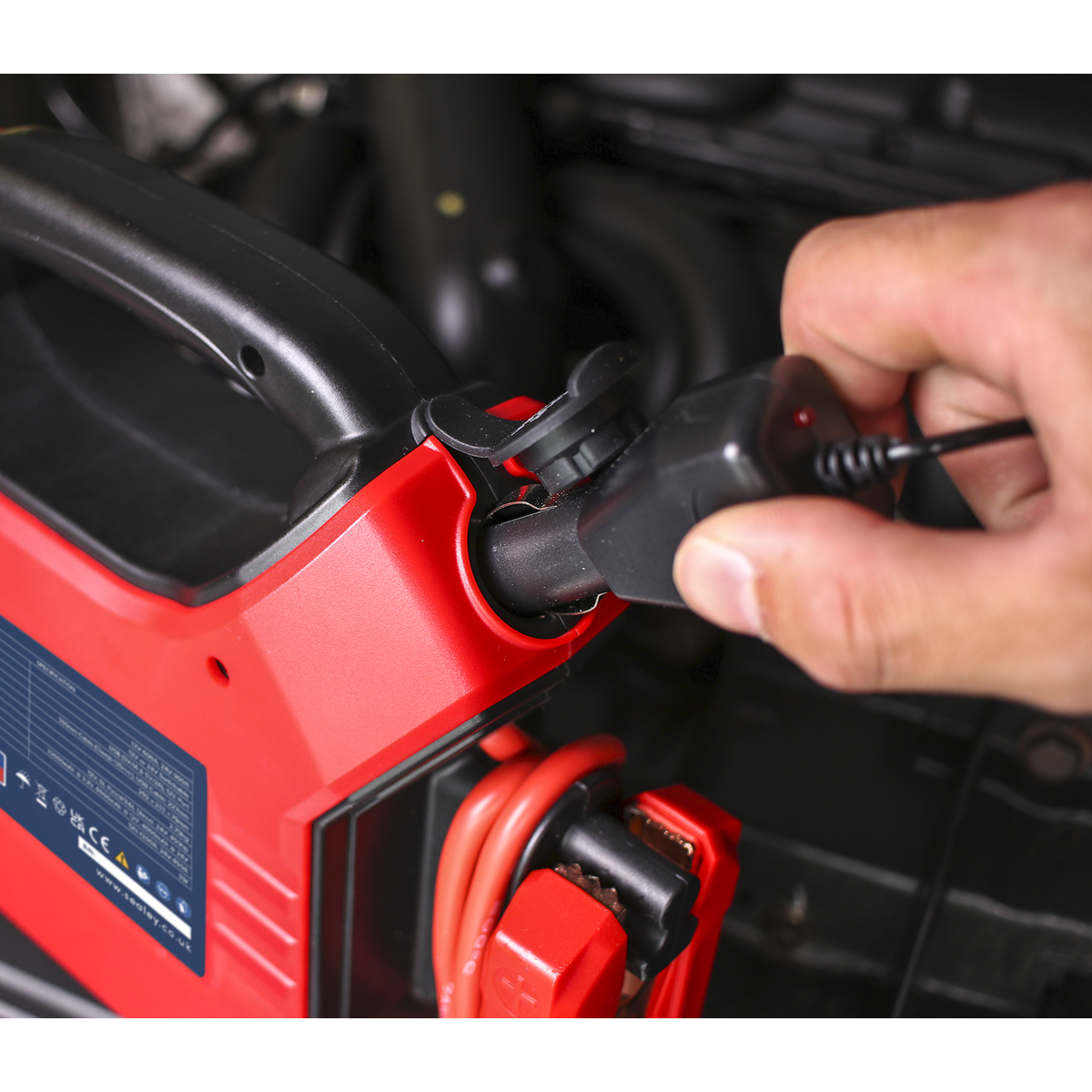 12/24V Jump Starter Power Pack Lithium-ion Phosphate (LiFePo4) 1200/600 Peak Amps SL32S