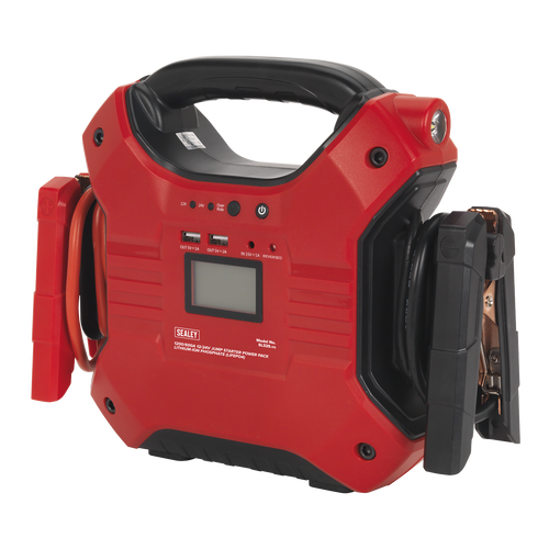 12/24V Jump Starter Power Pack Lithium-ion Phosphate (LiFePo4) 1200/600 Peak Amps SL32S