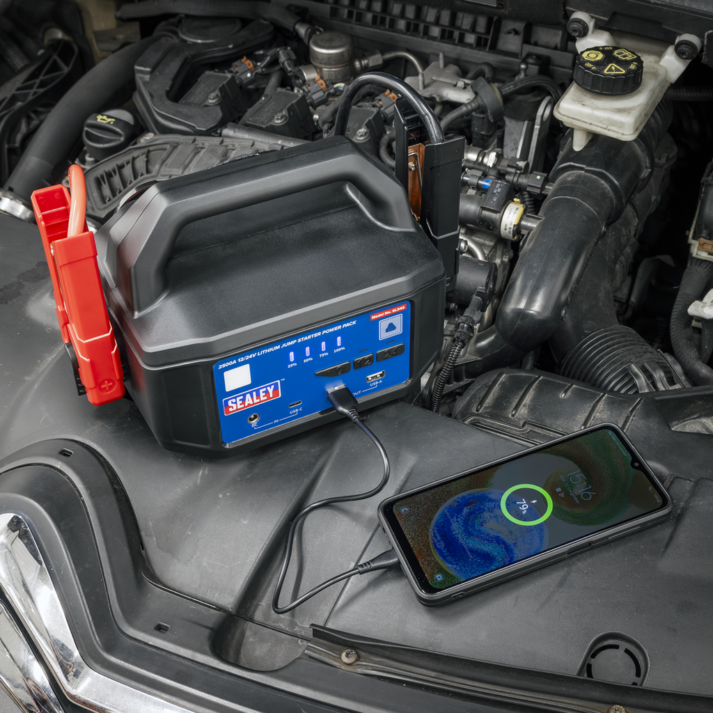 12/24V Lithium Jump Starter Power Pack 2500A SL34S