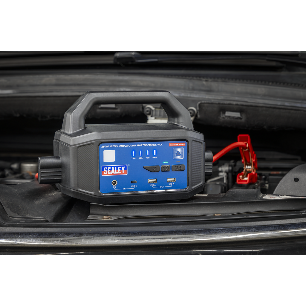 12/24V Lithium Jump Starter Power Pack 2500A SL34S