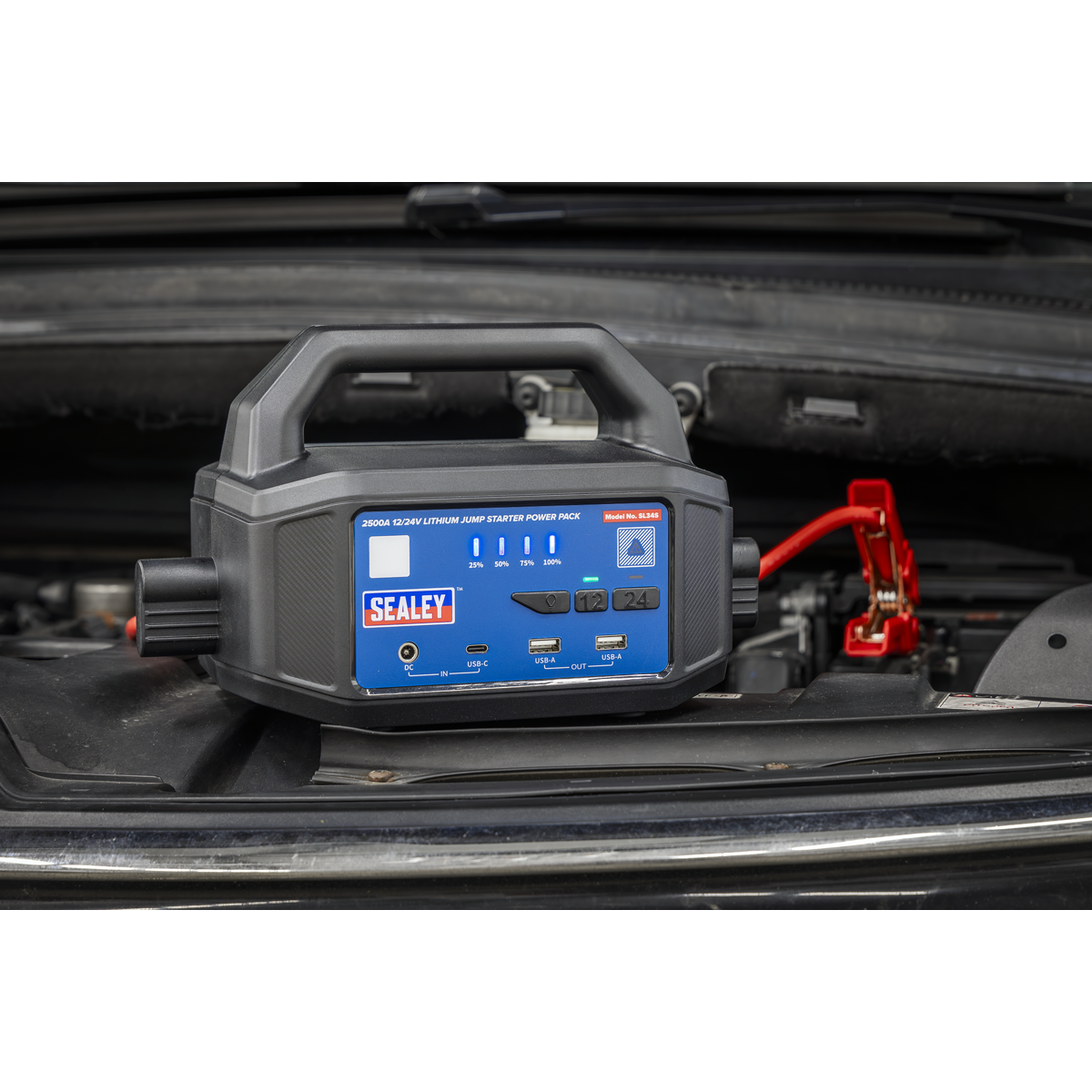 12/24V Lithium Jump Starter Power Pack 2500A SL34S