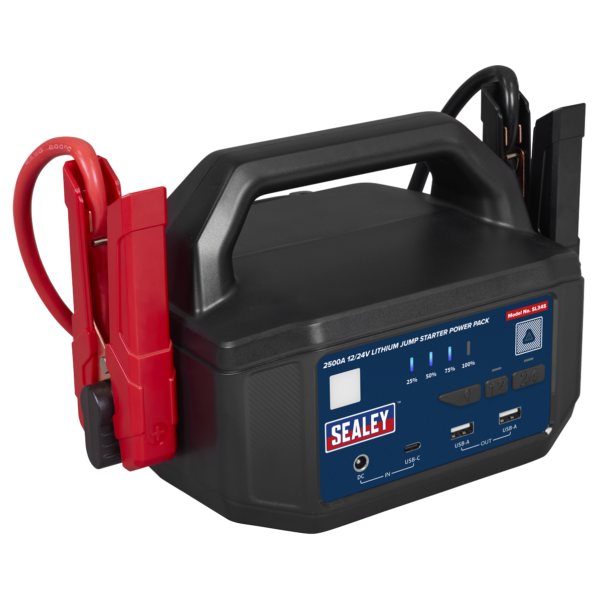 12/24V Lithium Jump Starter Power Pack 2500A SL34S