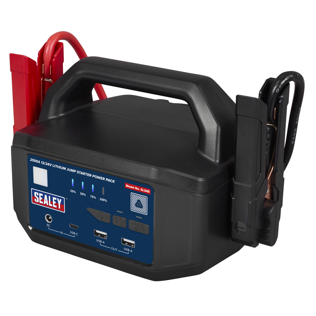 12/24V Lithium Jump Starter Power Pack 2500A SL34S