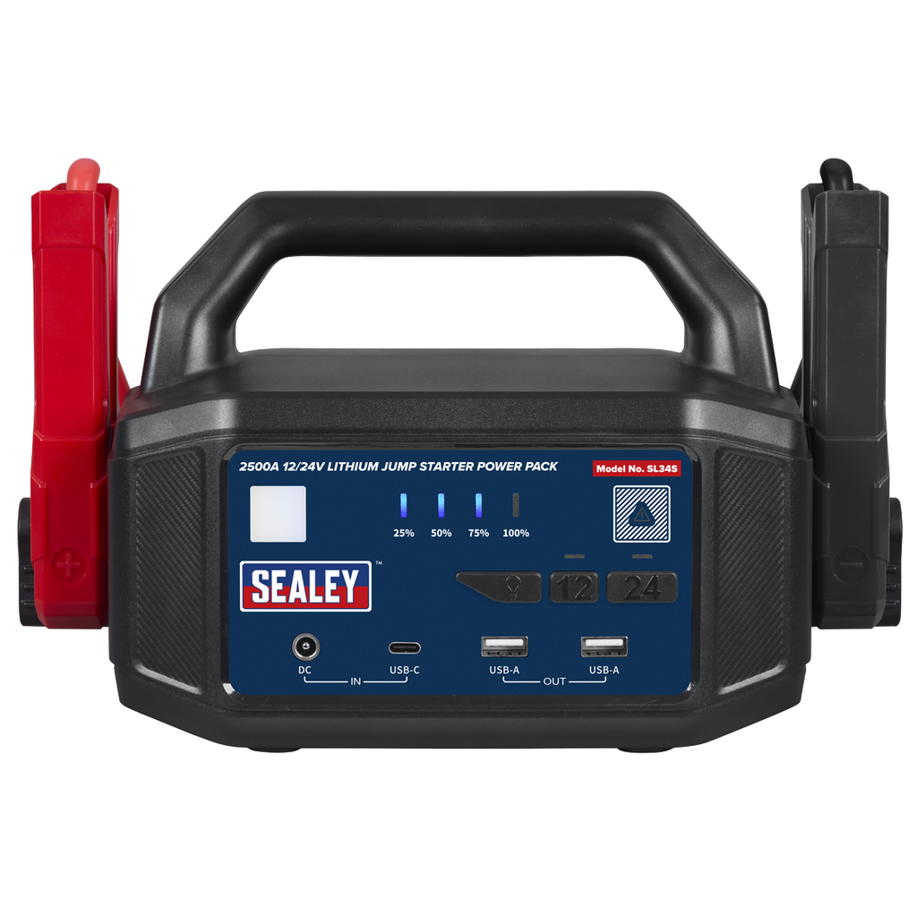 12/24V Lithium Jump Starter Power Pack 2500A SL34S