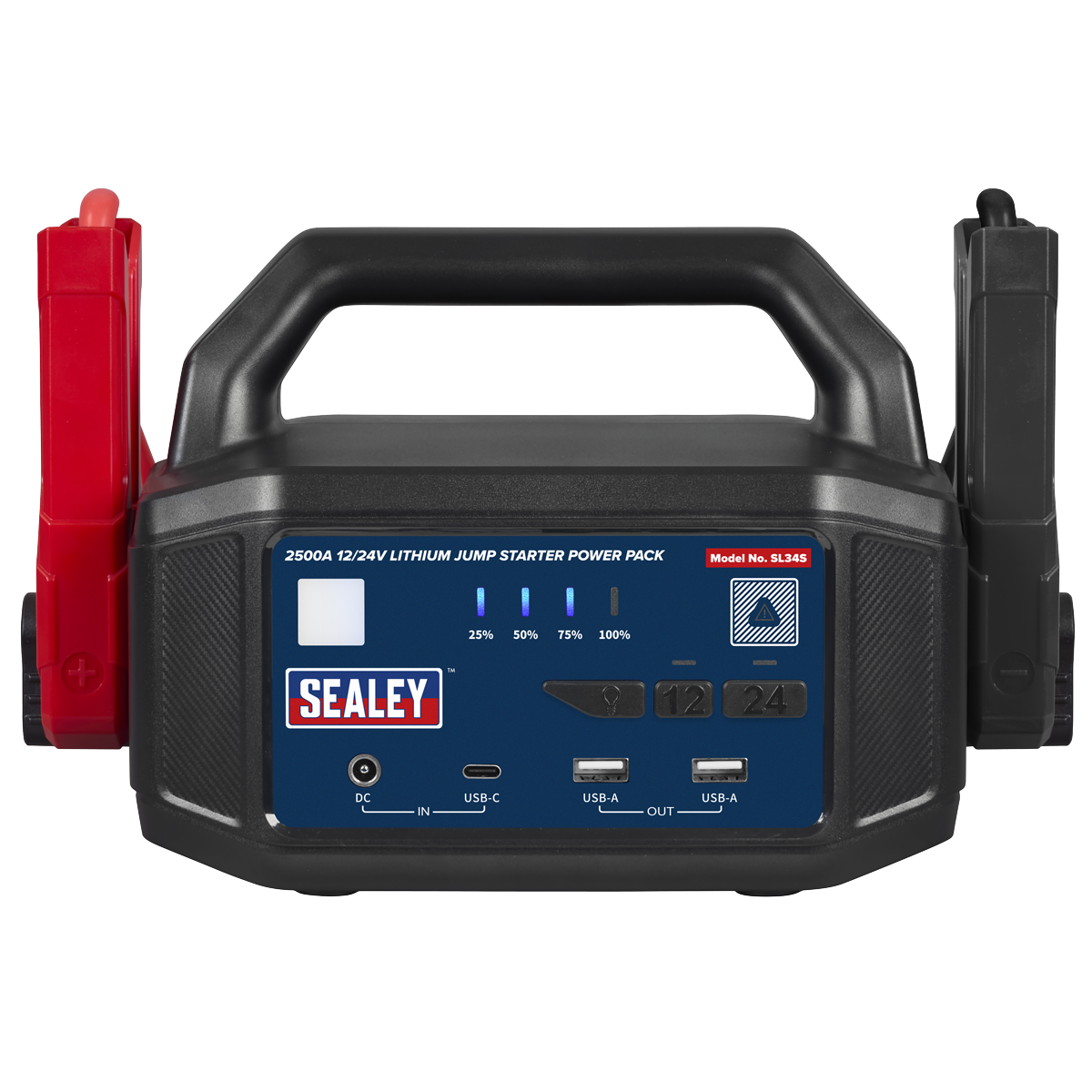 12/24V Lithium Jump Starter Power Pack 2500A SL34S