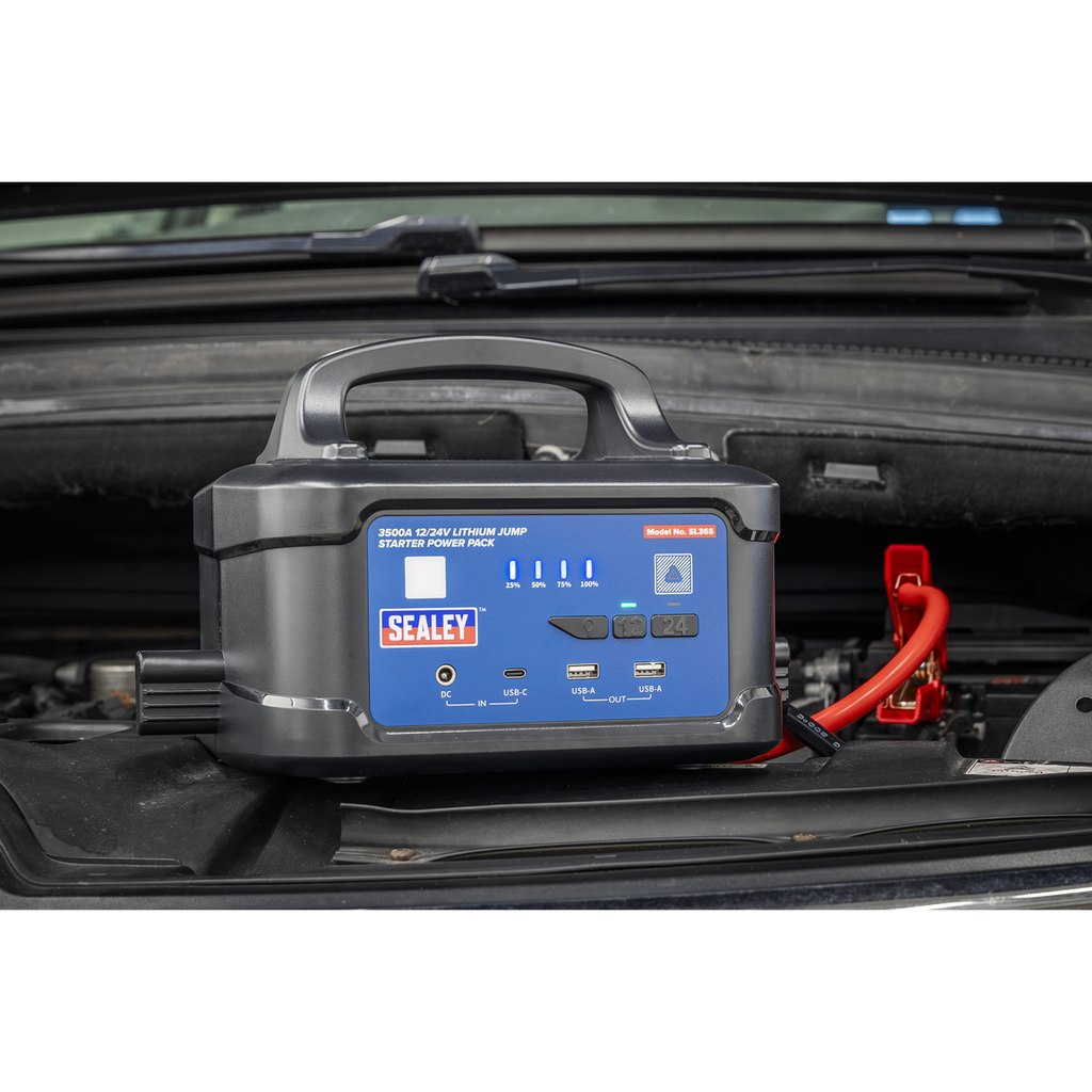 12/24V Lithium Jump Starter Power Pack 3500A SL36S