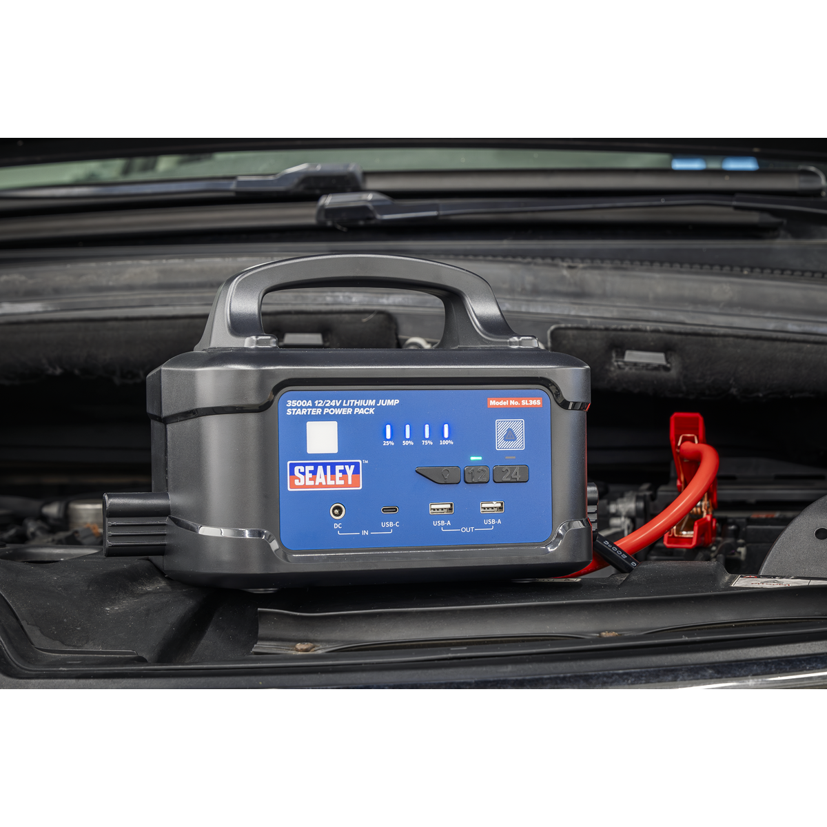 12/24V Lithium Jump Starter Power Pack 3500A SL36S