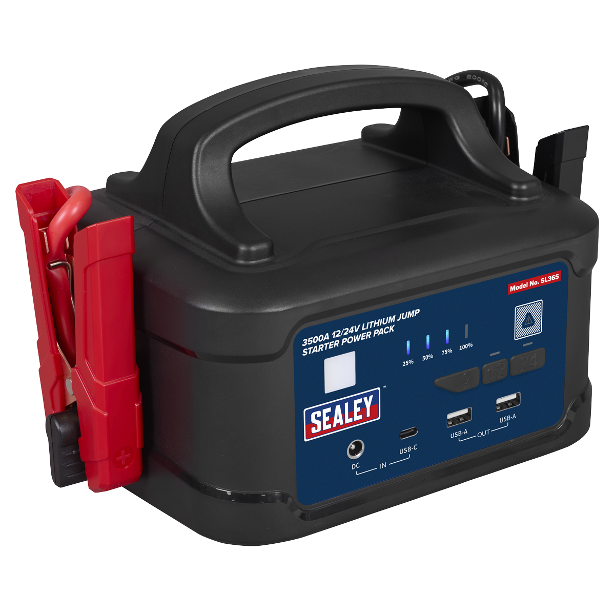 12/24V Lithium Jump Starter Power Pack 3500A SL36S