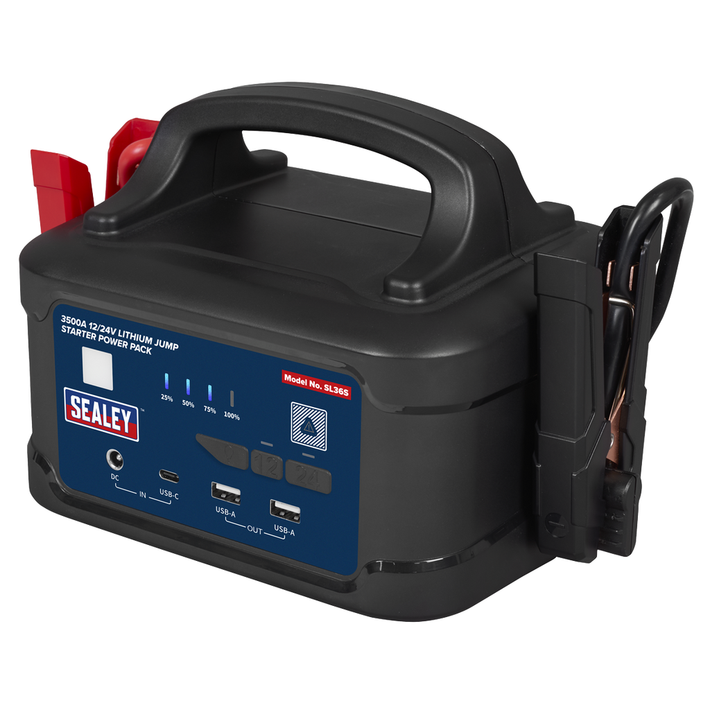 12/24V Lithium Jump Starter Power Pack 3500A SL36S