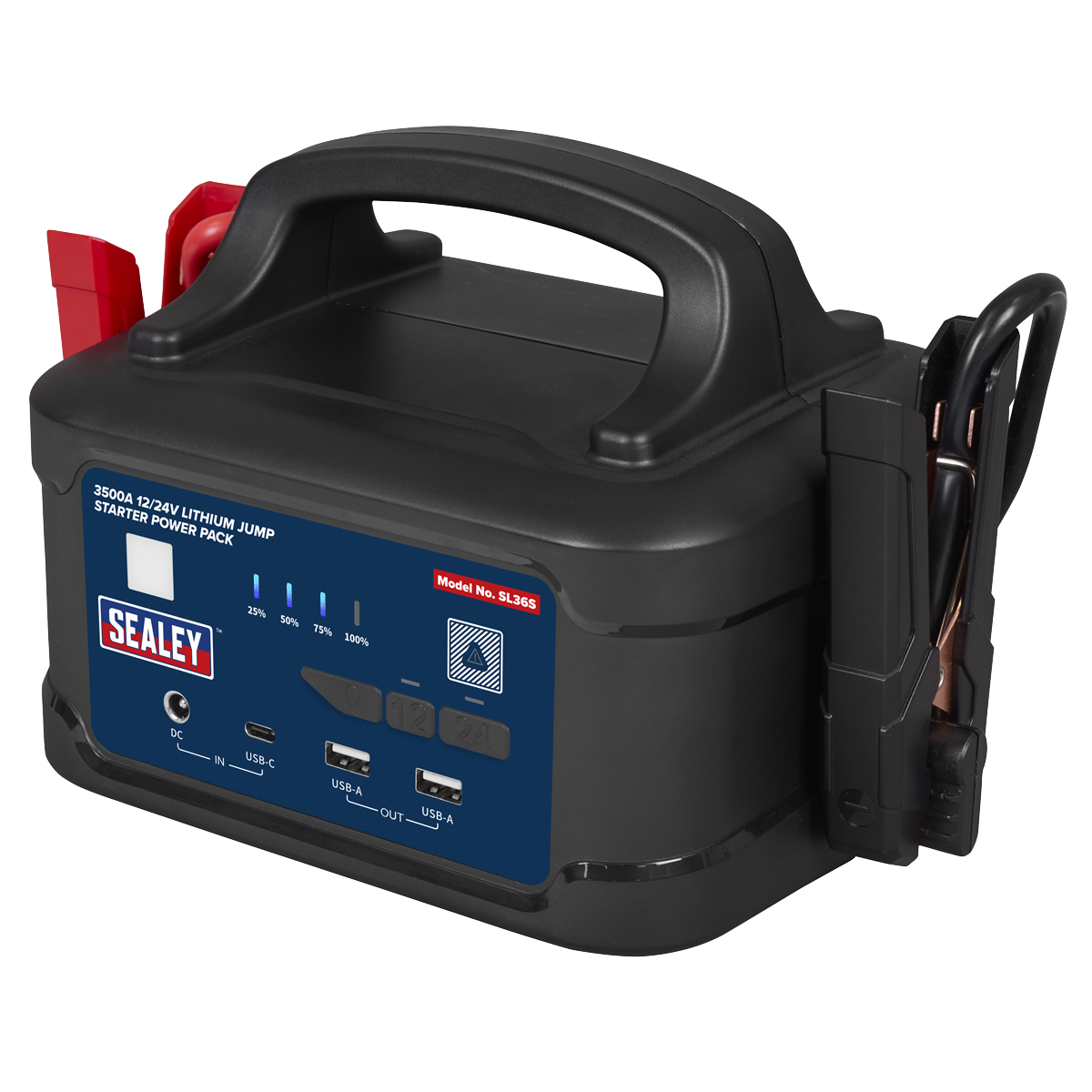 12/24V Lithium Jump Starter Power Pack 3500A SL36S