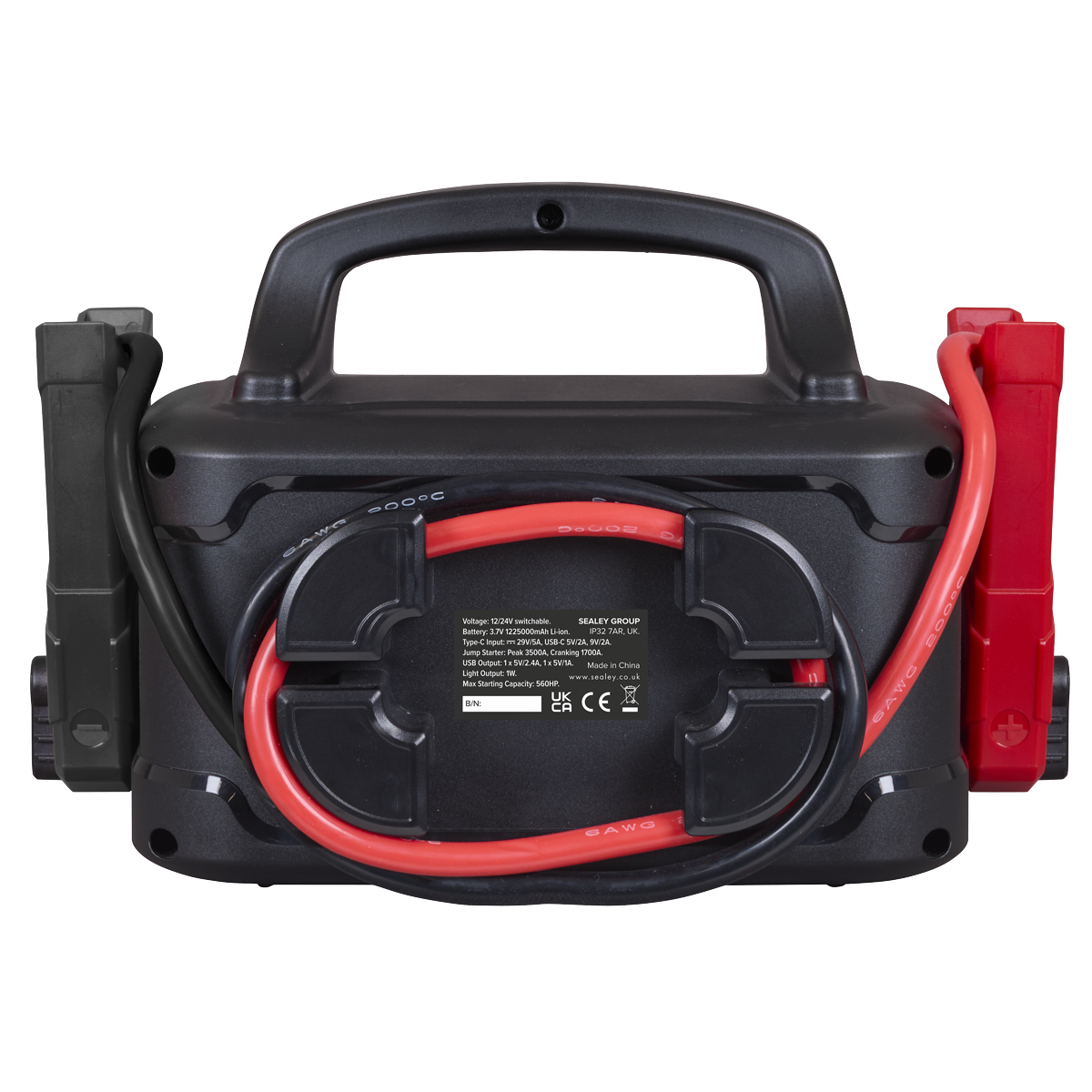 12/24V Lithium Jump Starter Power Pack 3500A SL36S