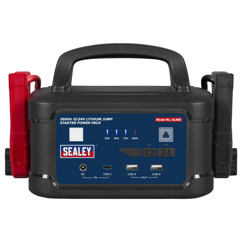 12/24V Lithium Jump Starter Power Pack 3500A SL36S