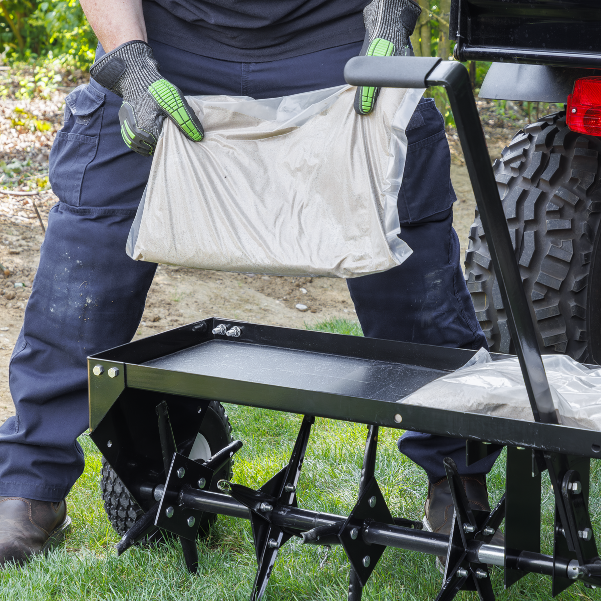 48" Tow Behind Plug Aerator SLA48T
