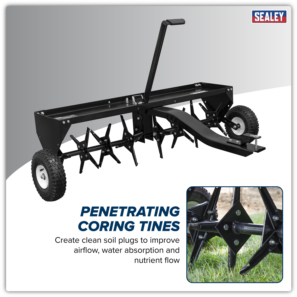 48" Tow Behind Plug Aerator SLA48T