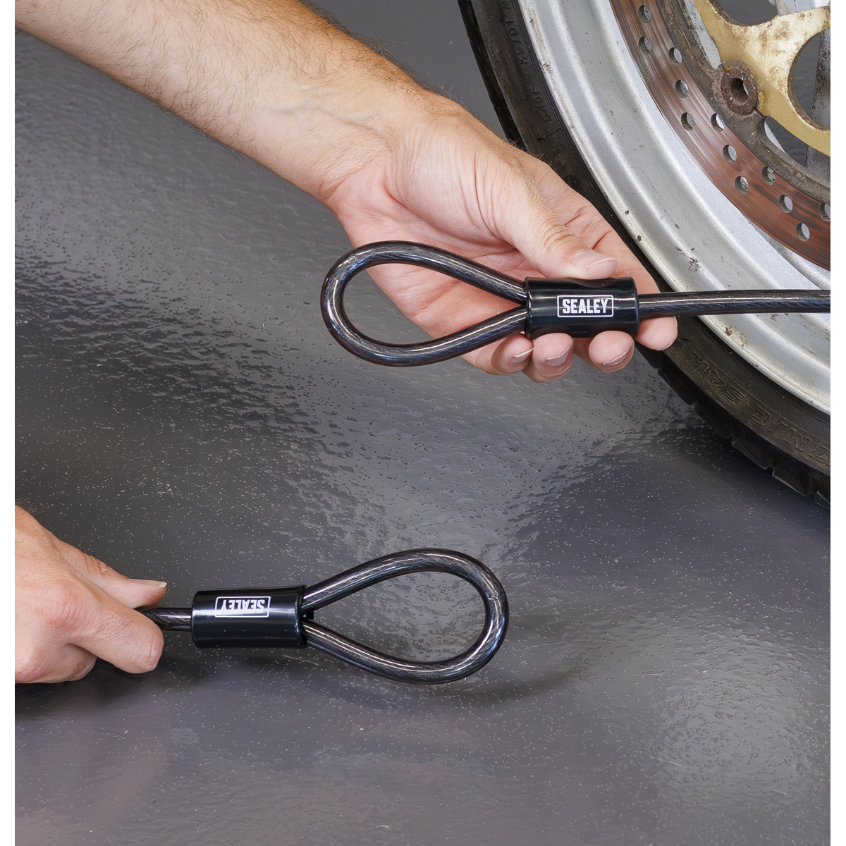 Steel Wire Security Cable without Lock 10mm x 5m SLC5M