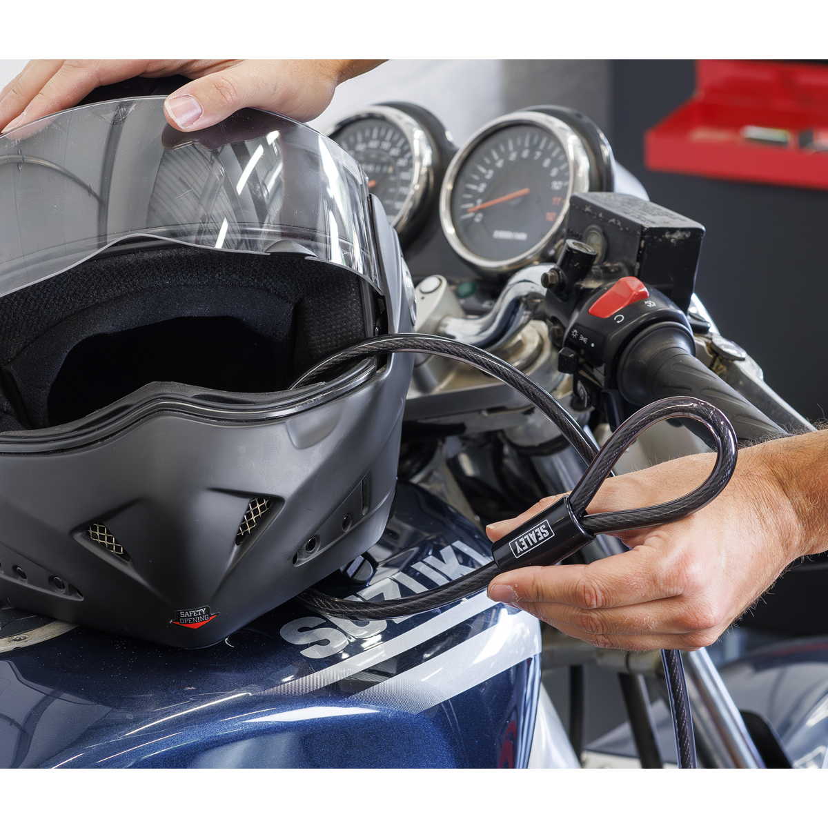 Steel Wire Security Cable without Lock 10mm x 5m SLC5M