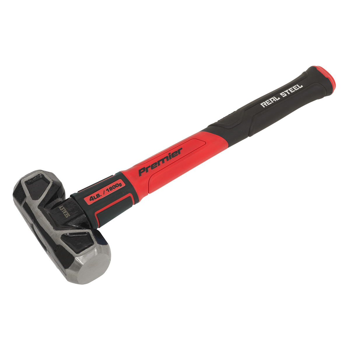 Short Handle Sledge Hammer with Fibreglass Shaft 4lb SLHG04