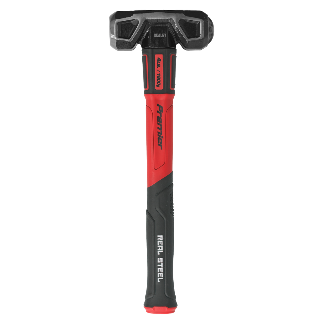 Short Handle Sledge Hammer with Fibreglass Shaft 4lb SLHG04