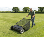 26" Walk Behind Lawn Sweeper 200L Capacity SLS26