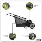26" Walk Behind Lawn Sweeper 200L Capacity SLS26