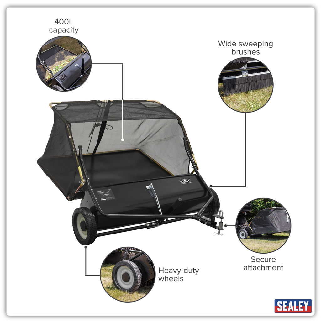 42" Tow-Behind Lawn Sweeper SLS42T