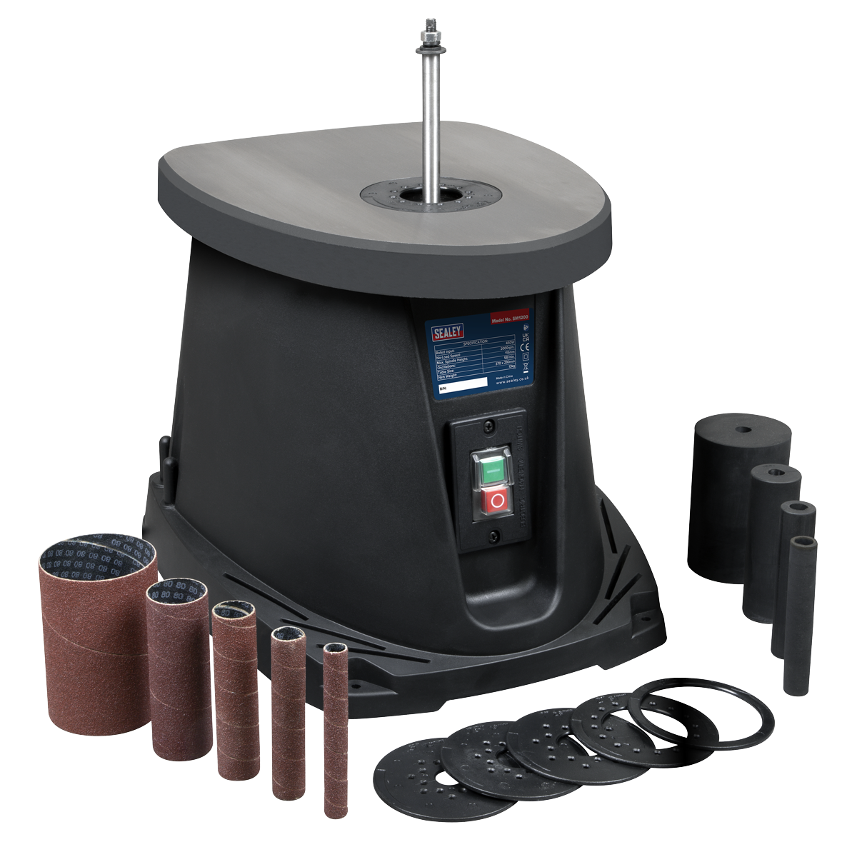 Oscillating Spindle/Bobbin Sander 450W/230V SM1200