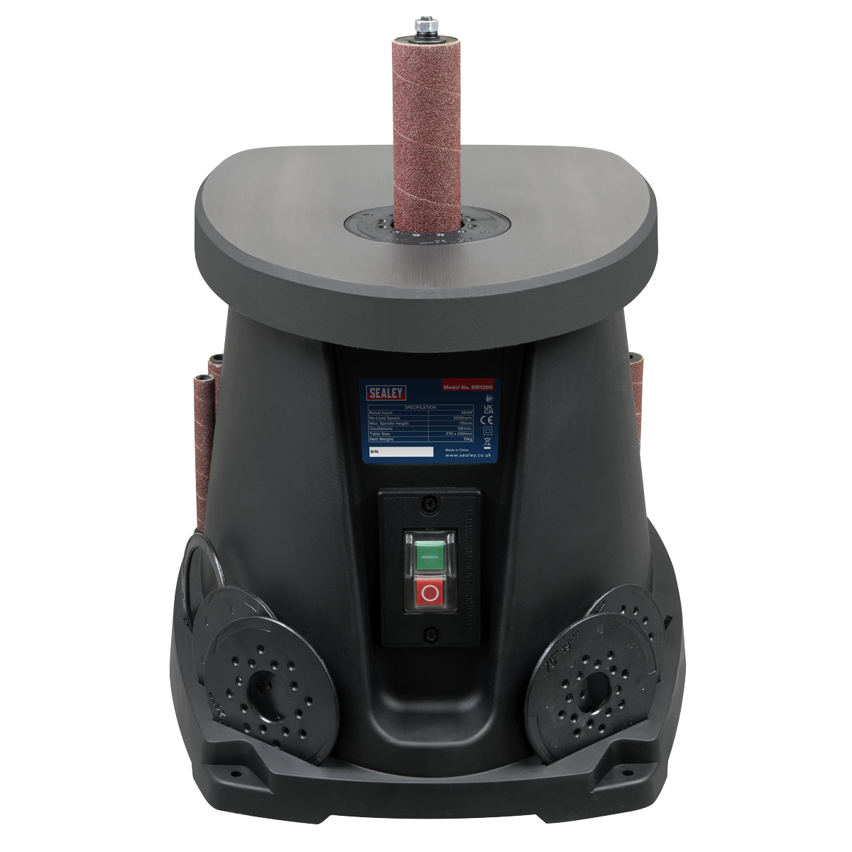 Oscillating Spindle/Bobbin Sander 450W/230V SM1200