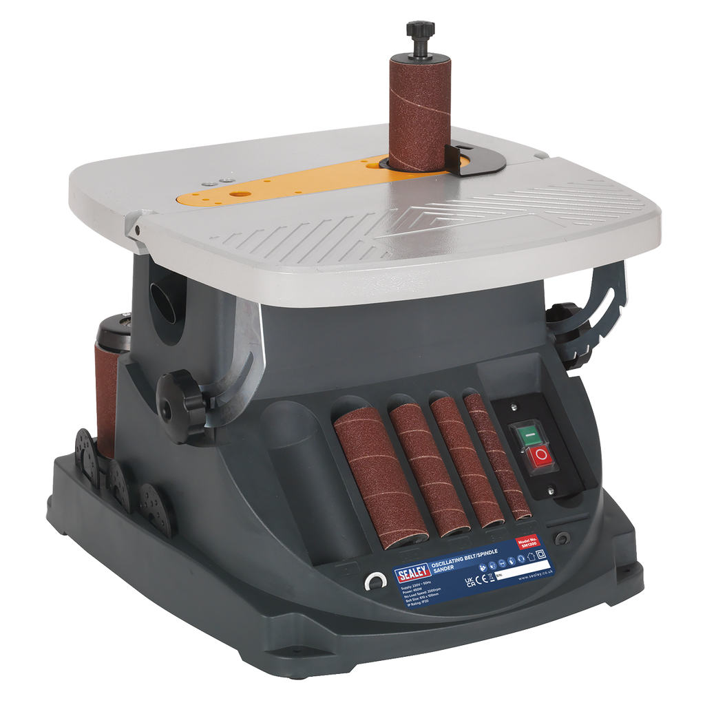 Oscillating Belt & Spindle/Bobbin Sander 450W/230V SM1300