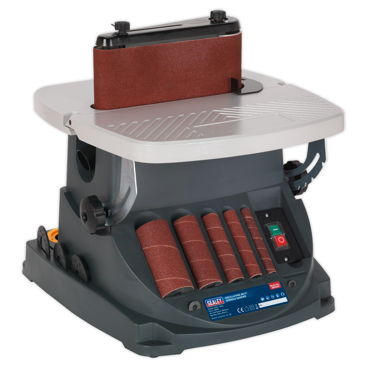 Oscillating Belt & Spindle/Bobbin Sander 450W/230V SM1300