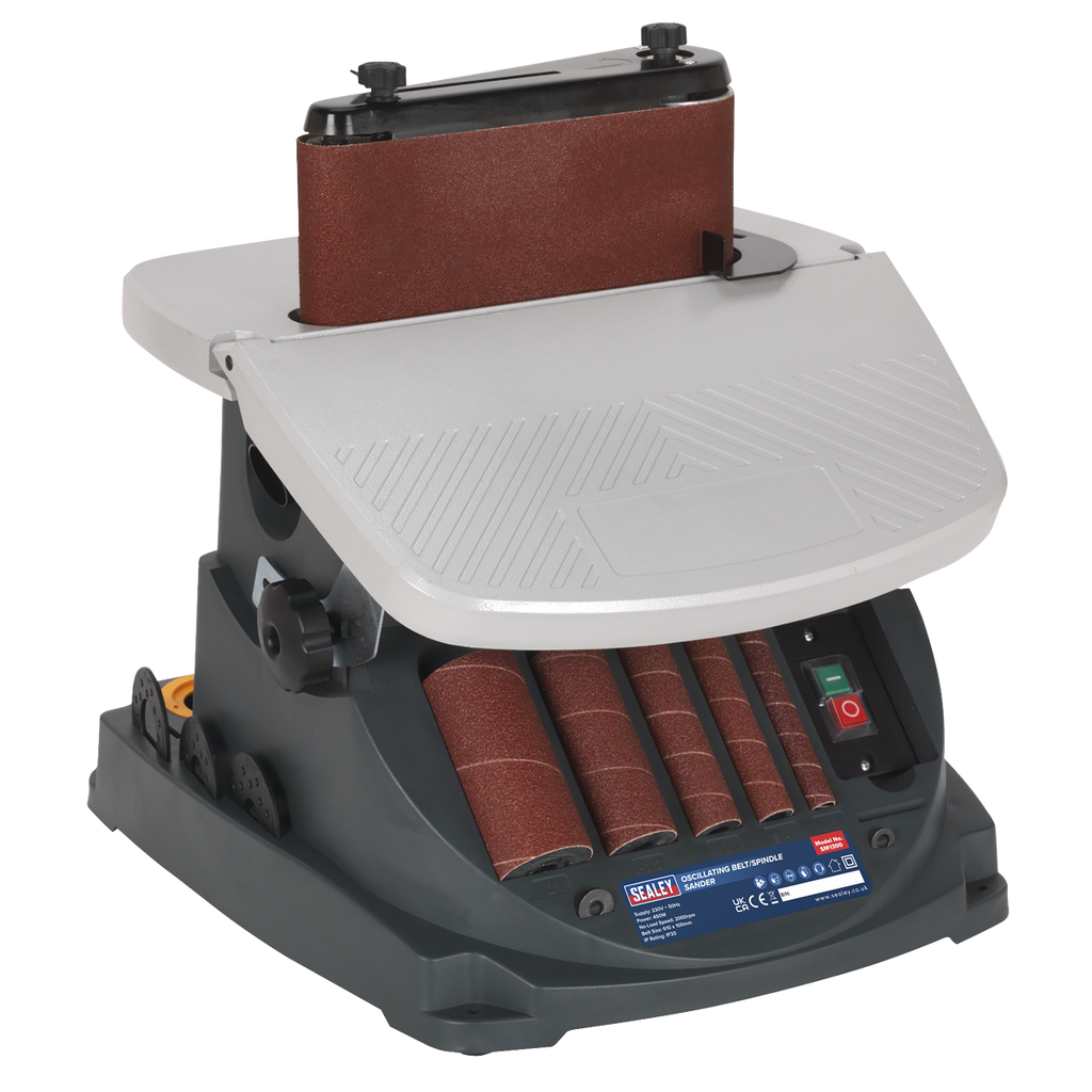 Oscillating Belt & Spindle/Bobbin Sander 450W/230V SM1300