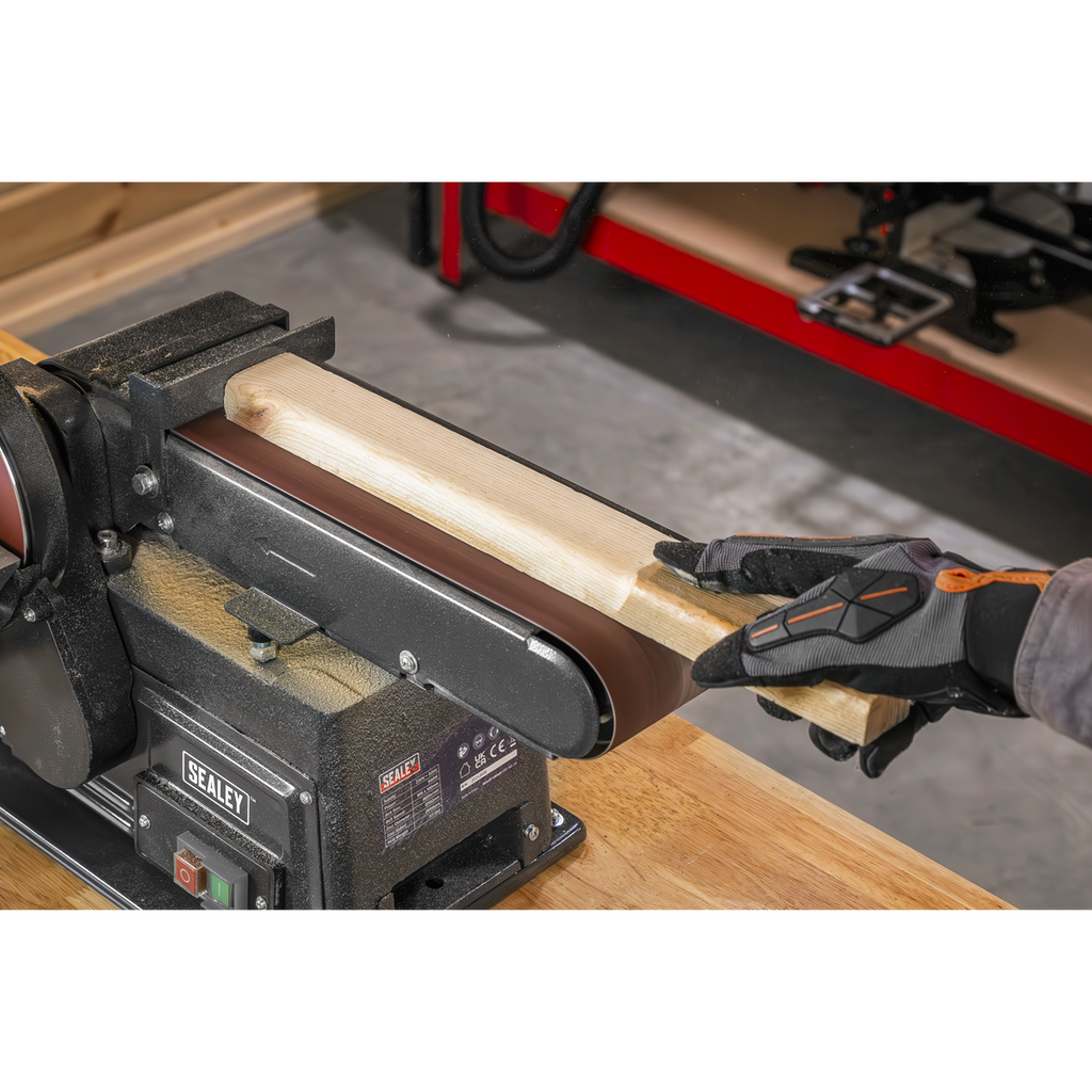 915 x 100mm Belt/150mm Disc Sander 500W/230V SM14