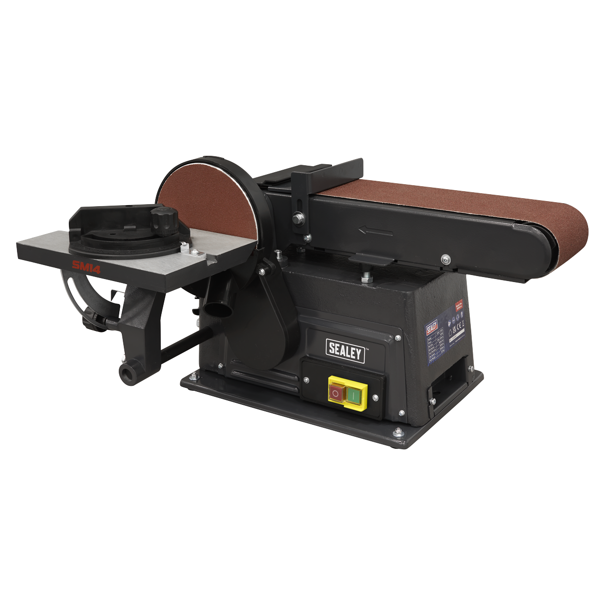 915 x 100mm Belt/150mm Disc Sander 500W/230V SM14