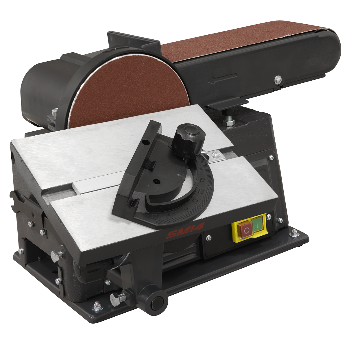 915 x 100mm Belt/150mm Disc Sander 500W/230V SM14