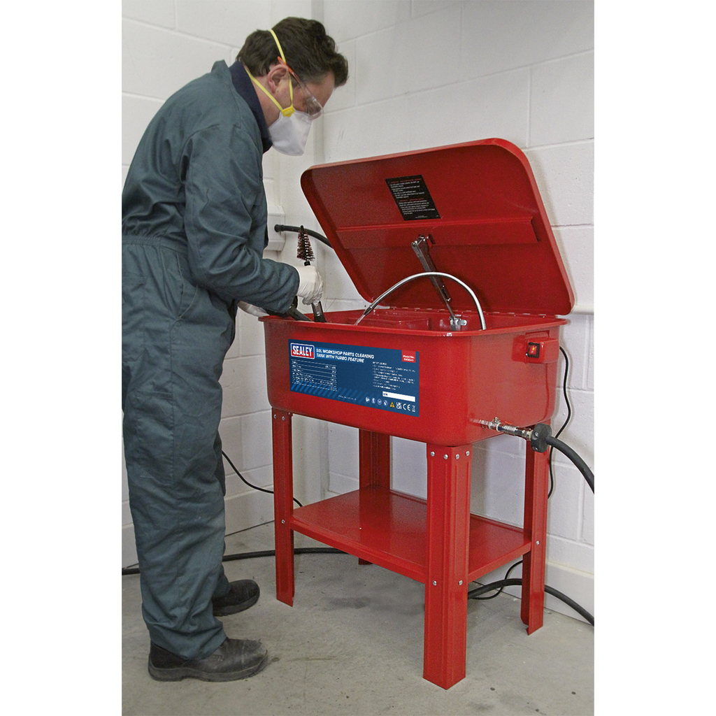 Workshop Parts Washer with Turbo Feature 50L SM20