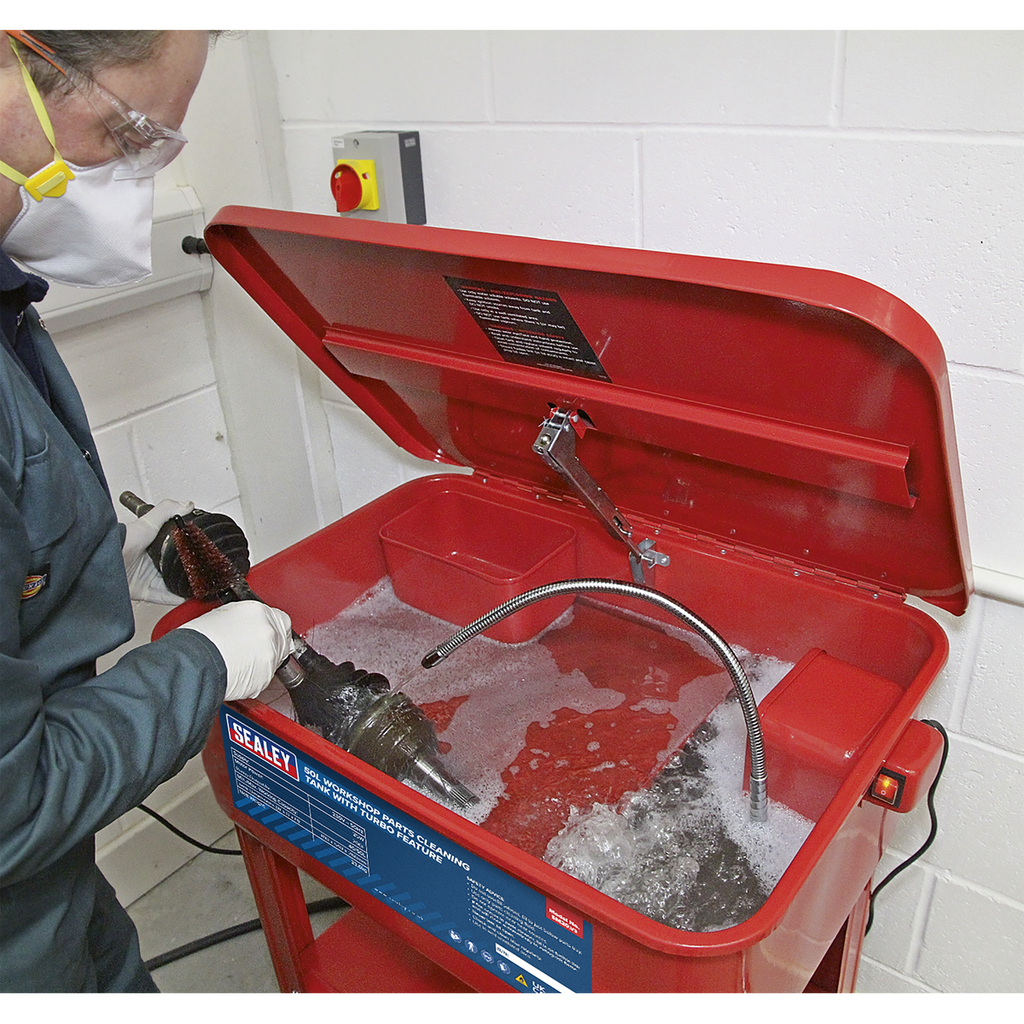 Workshop Parts Washer with Turbo Feature 50L SM20
